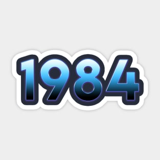 1984 Sticker
